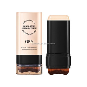 Base de Maquillaje de Doble Punta con Brocha - Base de Maquillaje en Crema Hidratante y Ligera, de Larga Duración y Resistente a la Transferencia - Product Image 6