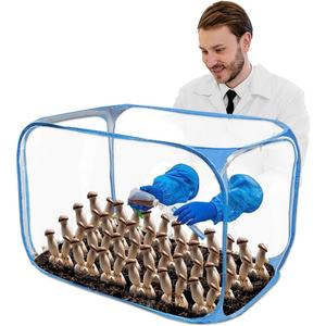 Vente en gros de <span class=keywords><strong>mini</strong></span> champignons de <span class=keywords><strong>serre</strong></span> pour kit de tente de culture boîte à air à cadre métallique pour équipement de mycologie à domicile - Product Image 2