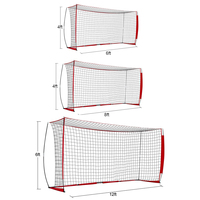 But de football pliable portable de haute qualité pour l'entraînement en plein air, avec sac de transport pour l'entraînement et la pratique