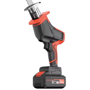 Delixi Brushless Lithium Battery Reciprocating <b>Saw</b>, Small Outdoor Handheld <b>Saw</b>, Household Rechargeable Electric Wood Cutting <b>Saw</b> - Product Image 4