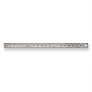 Ttake Flexible Stainless Steel Ruler 20 Cm Metric <b>Measurement</b> <b>Tool</b> For Precision Work - Product Image 1