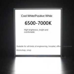 Panneau lumineux à LED 60x60 Éclairage intérieur encastré carré Prix d'usine pour plafond de bureau à domicile - Product Image 6