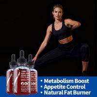 OEM ODM Gouttes Minceur Nocturnes 100% Naturelles pour la Perte de Poids, Contrôle de l'Appétit, Brûleur de Graisse, Vinaigre de Cidre de Cidre (ACV) et Poivre de Cayenne, Stimulateur Métabolique pour Adultes