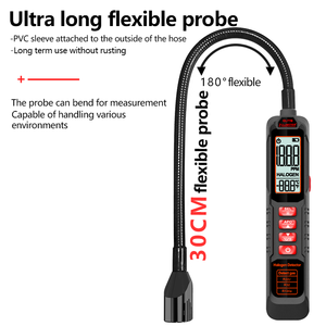 Máy dò rò rỉ <span class=keywords><strong>gas</strong></span> Freon AC LCD di động R22 R32 R134a cho máy điều hòa không khí gia đình, báo động rò rỉ môi chất lạnh - Product Image 5