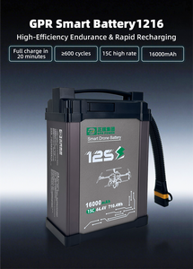 Factory Direct Sales 12S Smart <b>Battery</b> 44.4V 16000mAh 1000 Cycles Safety Dronespray Agricultural <b>Drones</b> Transport <b>Battery</b> - Product Image 2