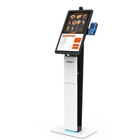 Equipo de quiosco de pago Máquina de quiosco de autoservicio de pantalla táctil de pedidos de comida rápida de 27 pulgadas