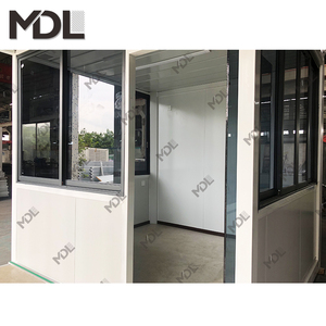 2023 New Arrival Customized Modular Modern Prefab Flat Pack <strong>Container</strong> Store/<strong>Security</strong> Guard Kiosk - Product Image 6