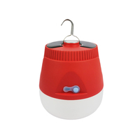 Ampoule LED d'urgence rechargeable à l'énergie solaire, batterie au lithium, étanche IP44, 1000 lumens/W, efficacité élevée pour le camping et l'utilisation en extérieur
