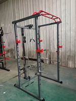 Precio de fábrica Uso en el hogar Estante de gimnasio multifuncional Ejercicio Unisex Hecho Acero Fitness High Pull up Down Home Squat Rack