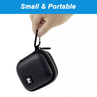 Mini étui de transport pour écouteurs en EVA, petite pochette de rangement à fermeture éclair, sac de voyage étanche pour chargeur