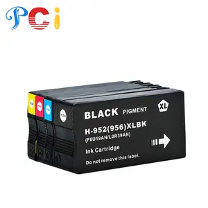 PCI 952XL 956XL 952 956 XL renk uyumlu mürekkep kartuşu HP952 için HP956 için HP OfficeJet Pro 7740 8710