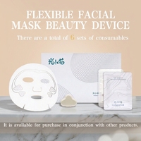 Appareil de beauté micro-courant flexible Lumikitten type masque - Kit de sculpture faciale à domicile (6 ensembles)