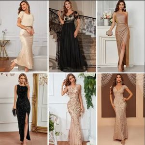 Vestidos de Fiesta Cortos de Verano para Mujer, Estilos Variados, Entrega Aleatoria, Venta al Por Mayor - Product Image 4