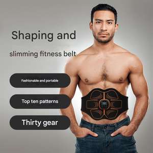 Ceinture de massage multifonctionnelle pour la taille, pour la salle de sport, le bureau, la maison, unisexe, pour tonifier et raffermir les muscles abdominaux, équipement de fitness - Product Image 4