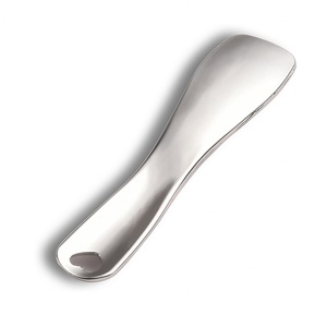 Custom Logo <b>Makeup</b> Facial Massage Cosmetic Metal Cream Spoon Spatulas - Product Image 6