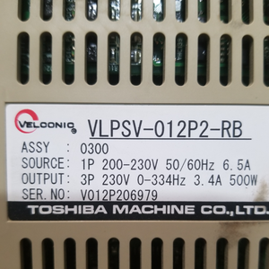 TOEI ชุดเครื่องขยายสัญญาณ VLPSV-012P2-RB Velconic AC, VLPSV-012P2-RB ออโตเมติก vlpsv เครื่องมือควบคุมการเคลื่อนไหว - Product Image 4