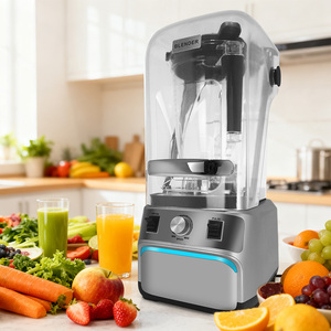 Licuadora Comercial GEMAT <span class=keywords><strong>de</strong></span> 6 Litros, <span class=keywords><strong>de</strong></span> Alta Resistencia, Insonorizada, para Smoothies, Trituradora <span class=keywords><strong>de</strong></span> Hielo Profesional, Procesador <span class=keywords><strong>de</strong></span> Alimentos Multifuncional, Exprimidor - Product Image 1