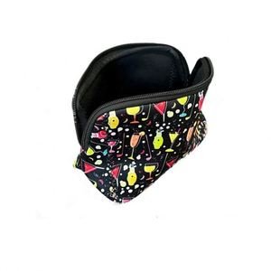 Factory Price Custom Logo Neoprene Waterproof Portable Cosmetic Bag Custom Print Stationery Pouch Pencil <b>Case</b> - Product Image 3