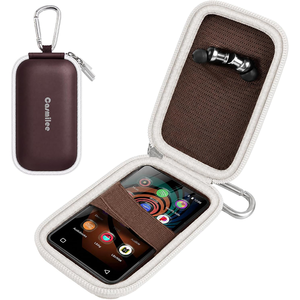 Boîte de transport rigide économique en EVA, résistante aux chocs, étui portable à fermeture éclair pour le rangement quotidien de lecteur MP3 et clé USB - Product Image 1