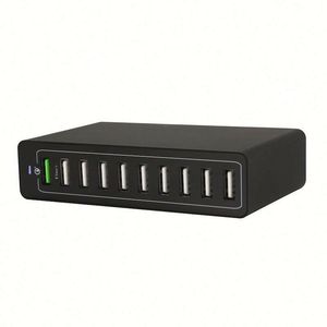 Produits <span class=keywords><strong>les</strong></span> plus vendus <span class=keywords><strong>2021</strong></span> : chargeur rapide pour téléphone portable 60W, chargeur USB portable multi-ports 10 ports, 5V 2.4A max - Product Image 4