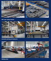 Almacén de Estructura de Acero ZTSS, Galvanizado, Alta Resistencia a la Tracción, Hecho a Medida, Garantía de 5 Años, Modelo 121+ Q1 Tianjin, Diseño 3D