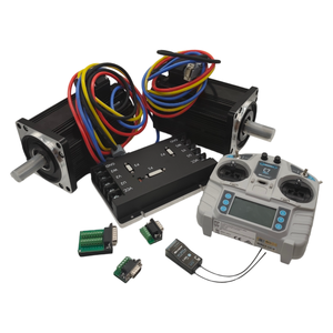 LK110ไดร์เวอร์48V 1500W 3000RPM, 100A คนขับแบบไร้แปรงถ่านและรีโมทคอนโทรล C7มอเตอร์2ตัว - Product Image 5