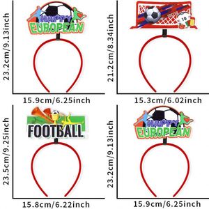 Serre-tête personnalisé en forme de ballon de football, accessoire de supporter pour événements sportifs, promotions de bars et cadeaux - Product Image 4