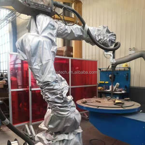Housse de protection pour robot, modèle personnalisé, protections de machines, bouclier de robot pour peinture par pulvérisation pour <span class=keywords><strong>ABB</strong></span>, <span class=keywords><strong>KUKA</strong></span> YASKAWA, FANUC - Product Image 1