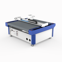 Cortador de tela, cuchillo redondo automático, máquina de plotter de corte de tela de poliéster