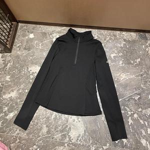 Vente en gros de t-shirts à manches longues pour femmes AL0 personnalisés, de haute qualité, pour l'été, ensemble de vêtements de sport, tenue de <span class=keywords><strong>yoga</strong></span> - Product Image 6
