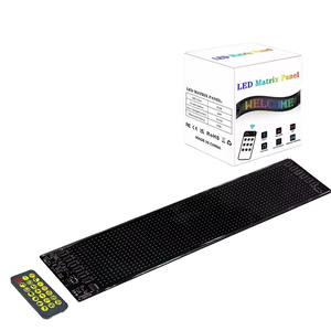 USB xe hiển thị LED ma trận pixel Bảng điều chỉnh RGB từ xa ứng dụng điều khiển mô hình linh hoạt 5V graffiti di chuyển khác xe ánh sáng phụ kiện - Product Image 4