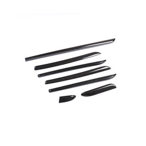 Accessoires de voiture en Fiber de carbone, garniture de porte intérieure de voiture, couvercle de panneau de Console de commande <span class=keywords><strong>centrale</strong></span> pour <span class=keywords><strong>Audi</strong></span> A3 8V S3 <span class=keywords><strong>RS3</strong></span> - Product Image 2