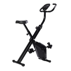 Bicicleta Estática Plegable con Resistencia Magnética, Bicicleta de Ejercicio para el Hogar, Pantalla LCD, Resistencia Ajustable - Product Image 1