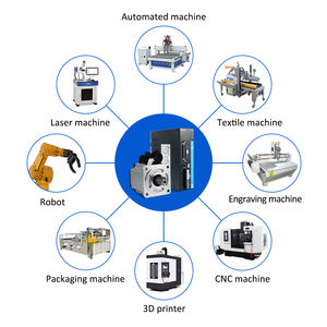 Lichuan Cnc Servos 40mm 100W 220V 0.6A 0.32N.<span class=keywords><strong>m</strong></span> 3000RPM 17bit nilai absolut Motor Servo dengan Kit Driver 40M00330B + LC10P-100 - Product Image 5