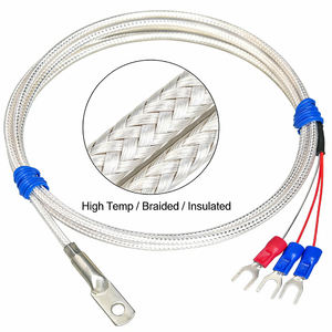 防水性のある産業用ステンレス製高速応答白金RTDプローブPT100組込型温度センサー - Product Image 5