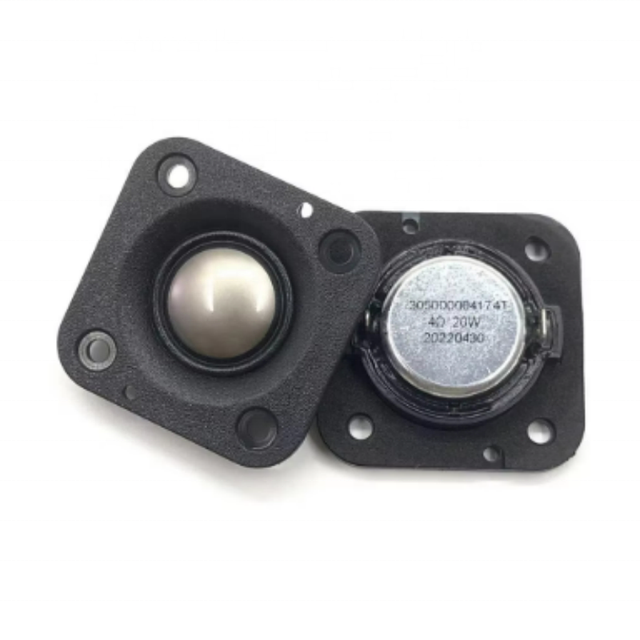 48MM Square Audio Speaker 4 Ohm 20W Tweeter Speakers Silk Membrane HIFI Music Home Theater Ultrathin Loudspeaker