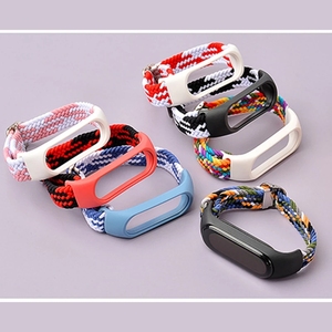 Nouveau <span class=keywords><strong>Bracelet</strong></span> élastique en Nylon Sport <span class=keywords><strong>Bracelet</strong></span> de remplacement respirant pour <span class=keywords><strong>Xiaomi</strong></span> <span class=keywords><strong>Band</strong></span> 7 6 5 <span class=keywords><strong>4</strong></span> 3 accessoires de montre intelligente - Product Image 6