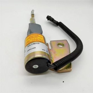 고품질 굴삭기 부품 24V 연료 차단 솔레노이드 3991168 SA-4941-24 3964628 J932530 2868066 (R130 R130-5 R140LC-7 R170 용) - Product Image 6