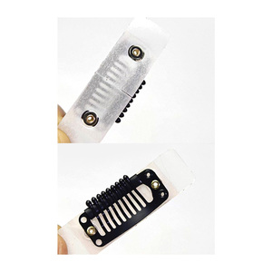 Clip de uretano de 9 puntas (cinta de doble cara) para peluca, peine de sujeción fuerte para instalación de extensiones - Product Image 5