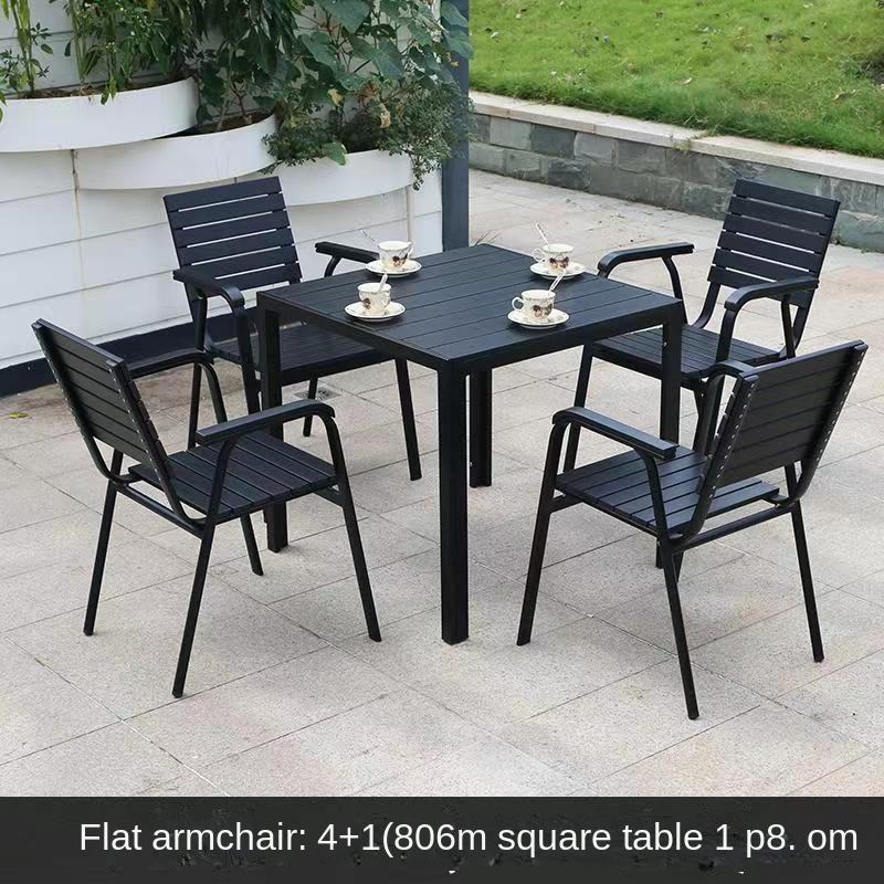 Main courante plate 80 carré 4 plus 1