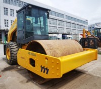Compacteur d'occasion 90% neuf 2025, rouleau compresseur routier 22 tonnes XS223J, largeur de tambour 2,1 m, garantie 1 an, rouleau vibratoire en stock