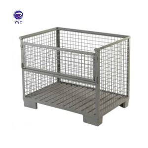 กล่องเหล็กแบบตาข่ายซ้อนได้เคลือบผงสำหรับอุตสาหกรรมยานยนต์ ยูโรพาเล็ต - Product Image 1