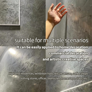 Pintura artística de Yeso <span class=keywords><strong>veneciano</strong></span>, textura de piedra natural, <span class=keywords><strong>acabado</strong></span> de pared italiano clásico - Product Image 4