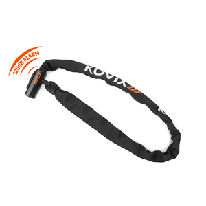 KCQ08-100 modèles alarme sécurité serrure chaîne Scooters accessoires chaîne serrure vélo accessoires câble serrure - Product Image 2