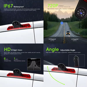 Caméra de recul étanche Podofo compatible Citroën Peugeot Toyota 2007-2016 OEM d'origine - Product Image 2
