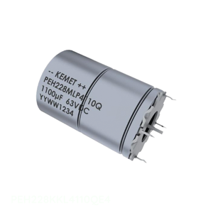 ตัวเก็บประจุโลหะบัดกรี1100 uF 40V ฝา PEH228KKL4110QE4สารส้ม1100 uF - Product Image 1