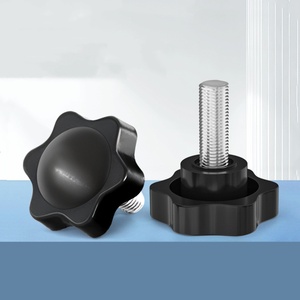 Plum Blossom-Shaped Screwdriver Adjustable Knob PP + Carbon Steel <b>M4</b>-M12 Contemporary Design Easy Installation for Drawers - Product Image 6