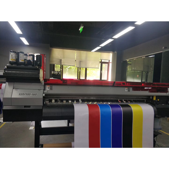 Mimaki and New UJV100-160 Roll-to-Roll UV-LED Printer