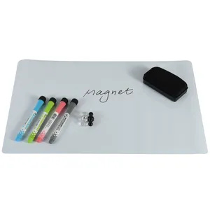 High Quality Fridge Magnetic Memo Pad 10*7inch Size Dry Erase WhiteBoard Custom Design Writing Board For Sale