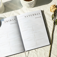 Impression personnalisée Logo Self Love Manifest Mindfulness Note Guérissez votre esprit Notes Journal Planner Notebooks